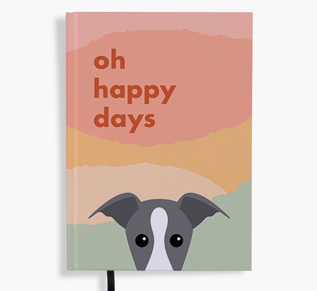 Oh Happy Days: Personalised {breedFullName} Notebook