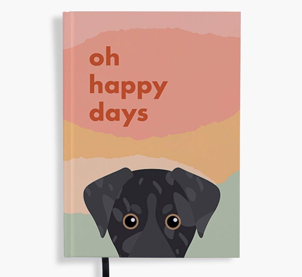 Oh Happy Days: Personalized {breedFullName} Notebook