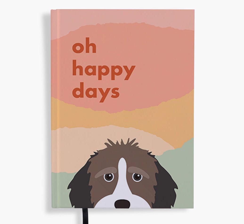 Oh Happy Days: Personalized {breedFullName} Notebook