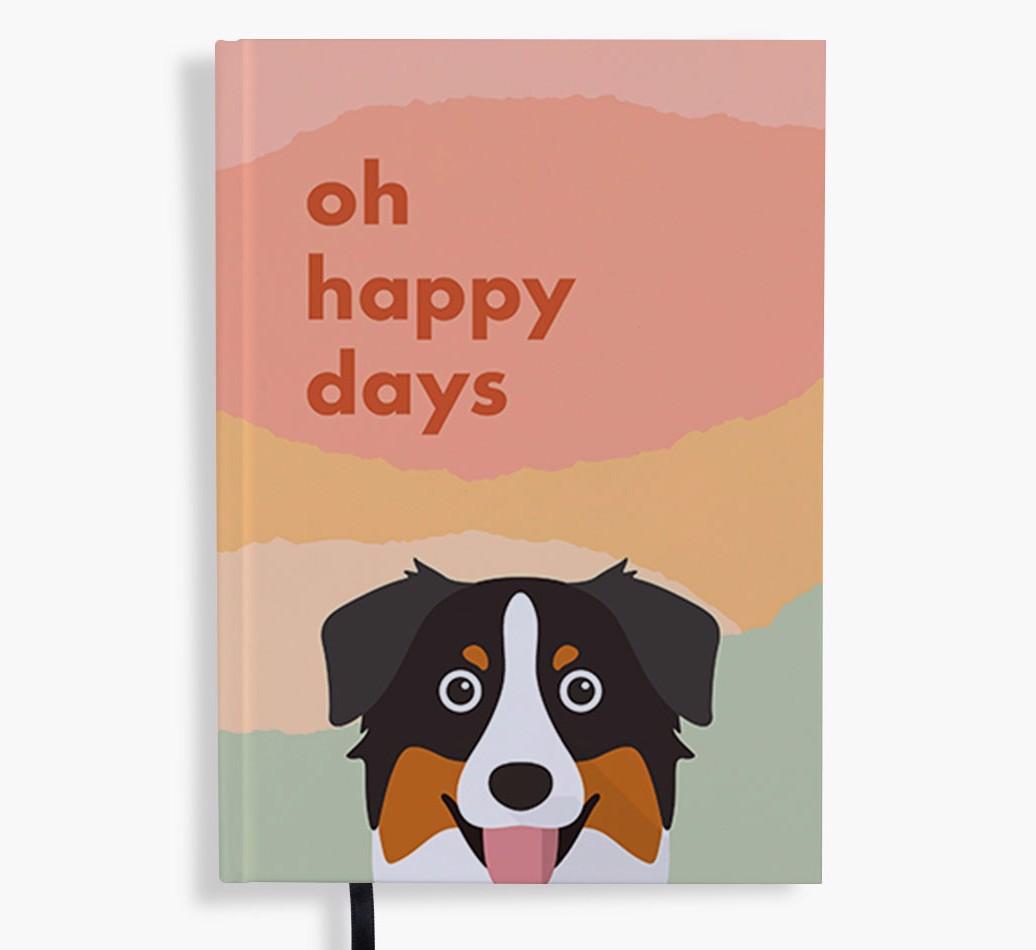 Oh Happy Days: Personalized {breedFullName} Notebook
