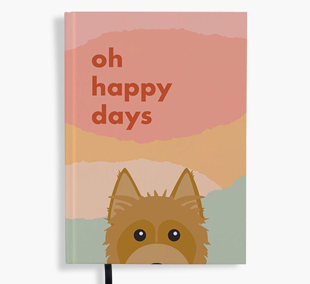Oh Happy Days: Personalized {breedFullName} Notebook