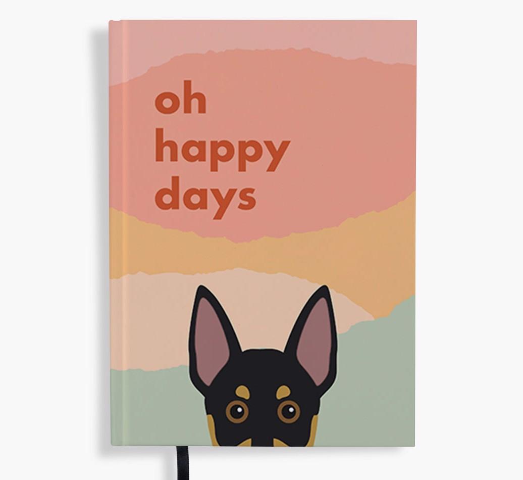 Oh Happy Days: Personalized {breedFullName} Notebook