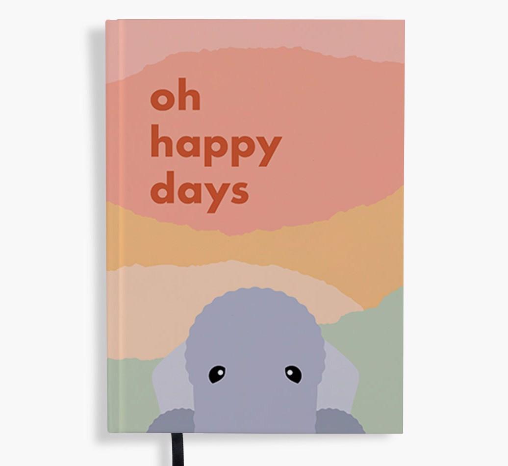 Oh Happy Days: Personalized {breedFullName} Notebook