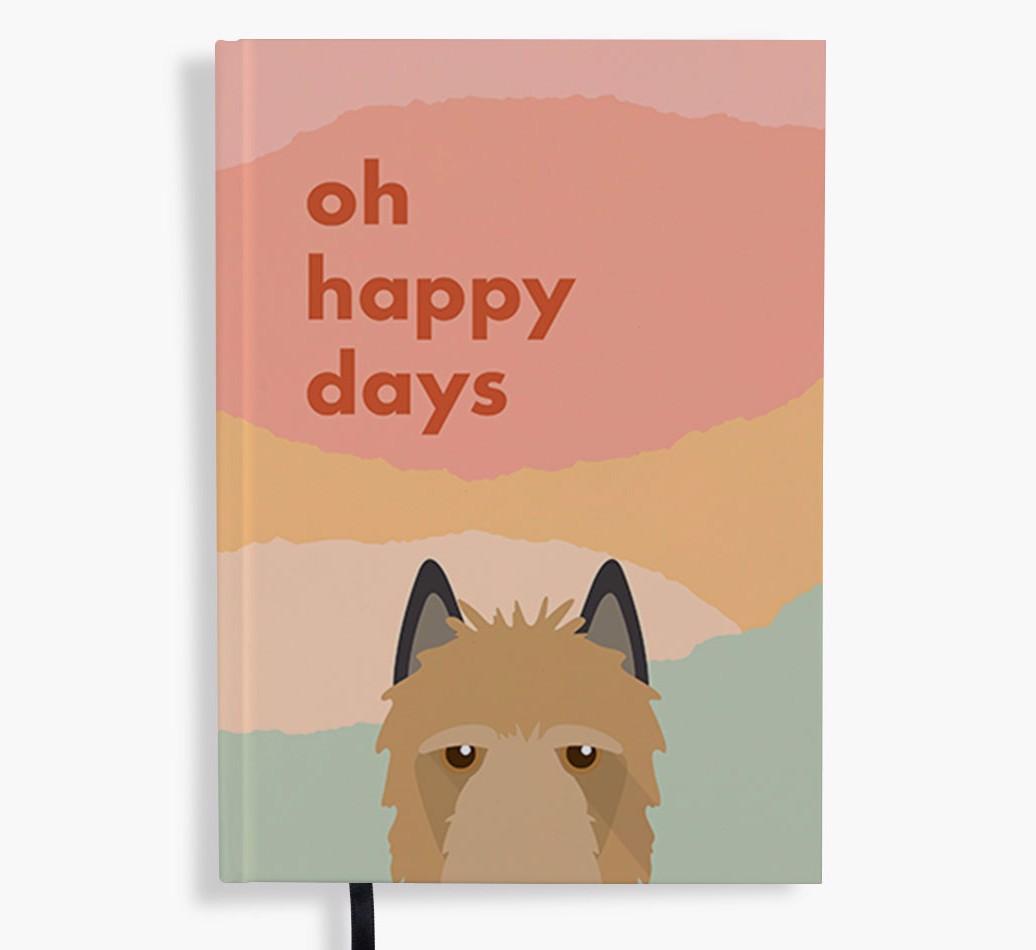 Oh Happy Days: Personalized {breedFullName} Notebook