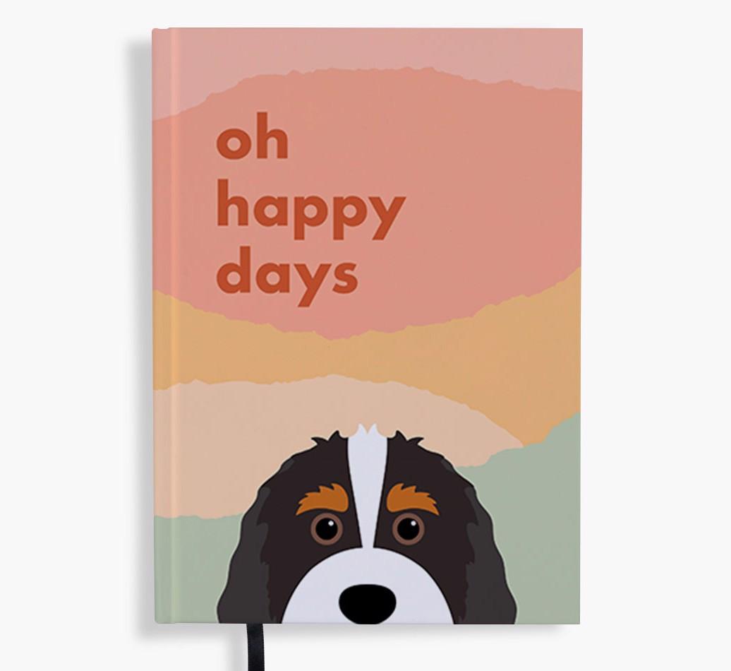 Oh Happy Days: Personalized {breedFullName} Notebook