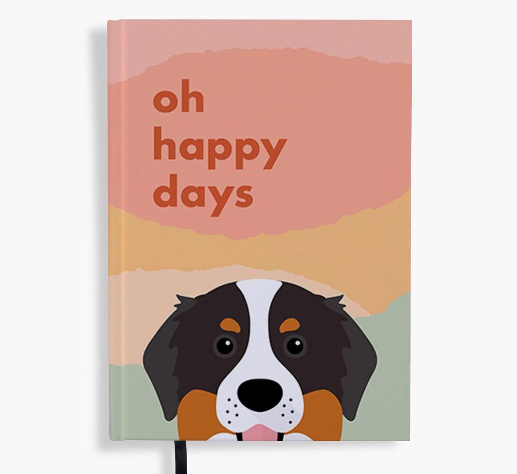 Oh Happy Days: Personalized {breedFullName} Notebook
