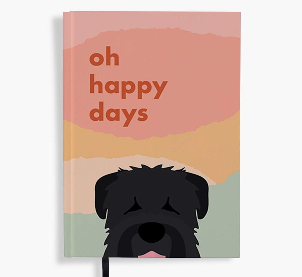 Oh Happy Days: Personalized {breedFullName} Notebook