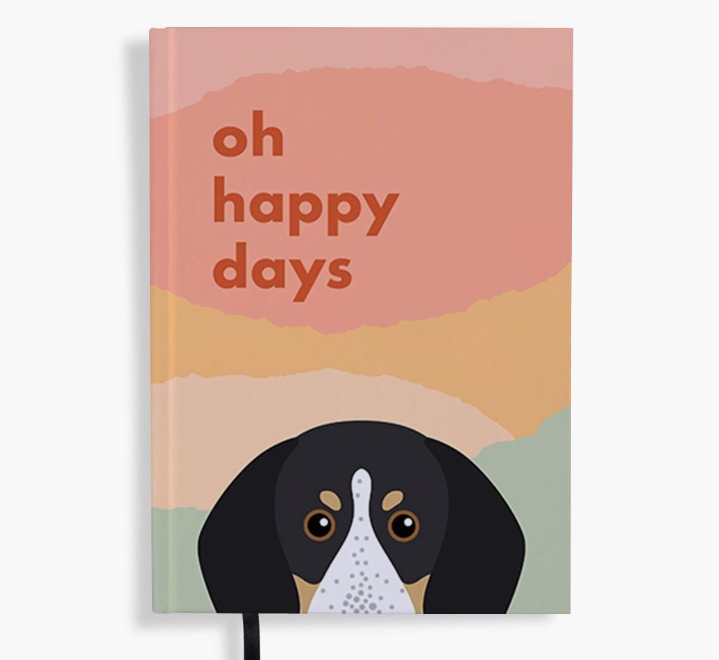 Oh Happy Days: Personalized {breedFullName} Notebook