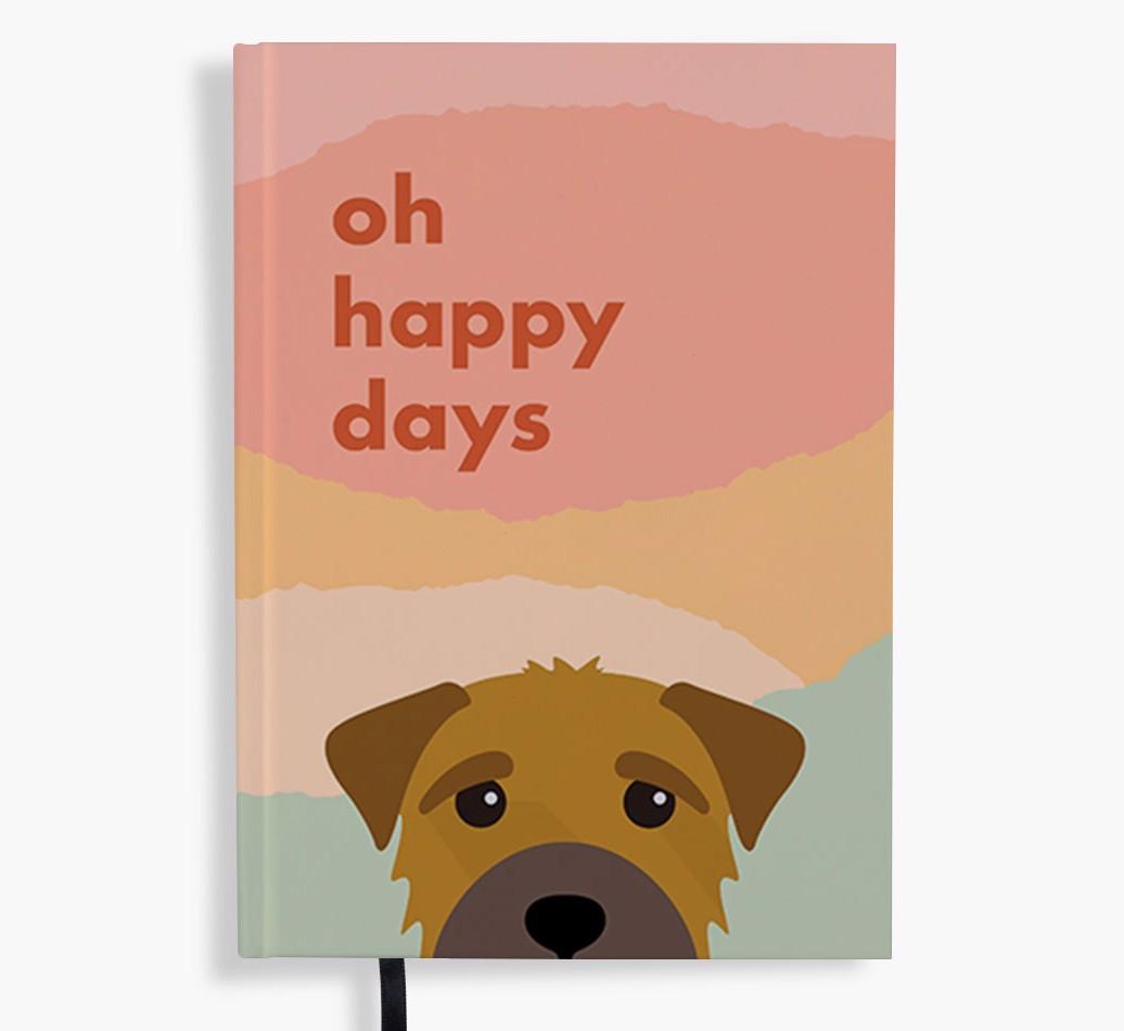 Oh Happy Days: Personalized {breedFullName} Notebook