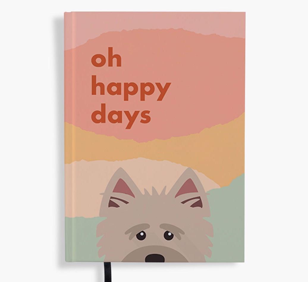Oh Happy Days: Personalized {breedFullName} Notebook