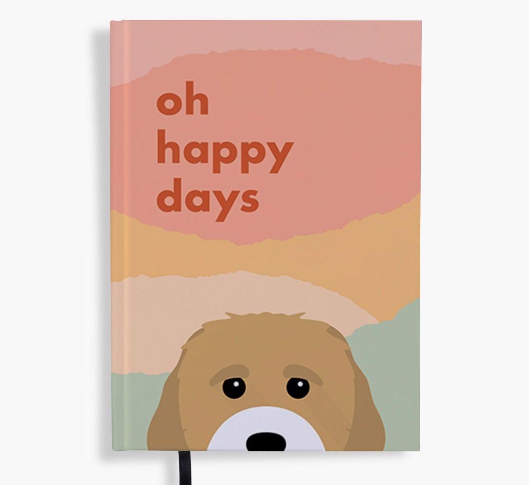 Oh Happy Days: Personalized {breedFullName} Notebook