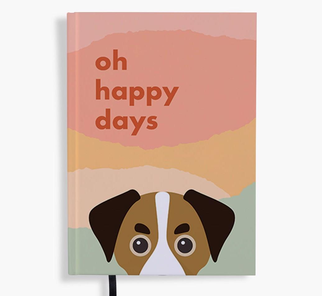 Oh Happy Days: Personalized {breedFullName} Notebook