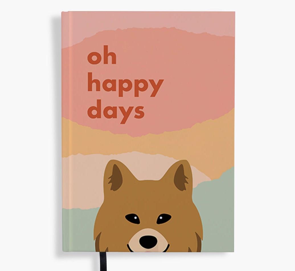Oh Happy Days: Personalized {breedFullName} Notebook
