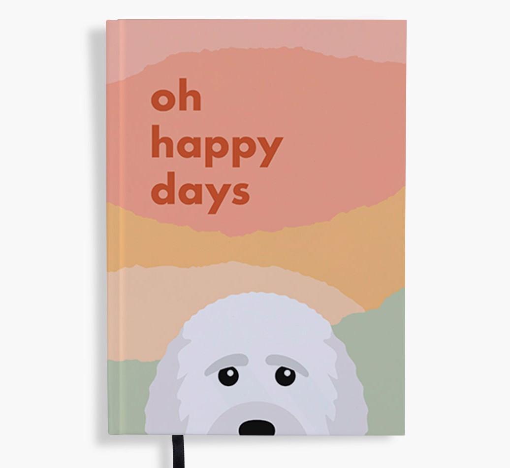 Oh Happy Days: Personalized {breedFullName} Notebook
