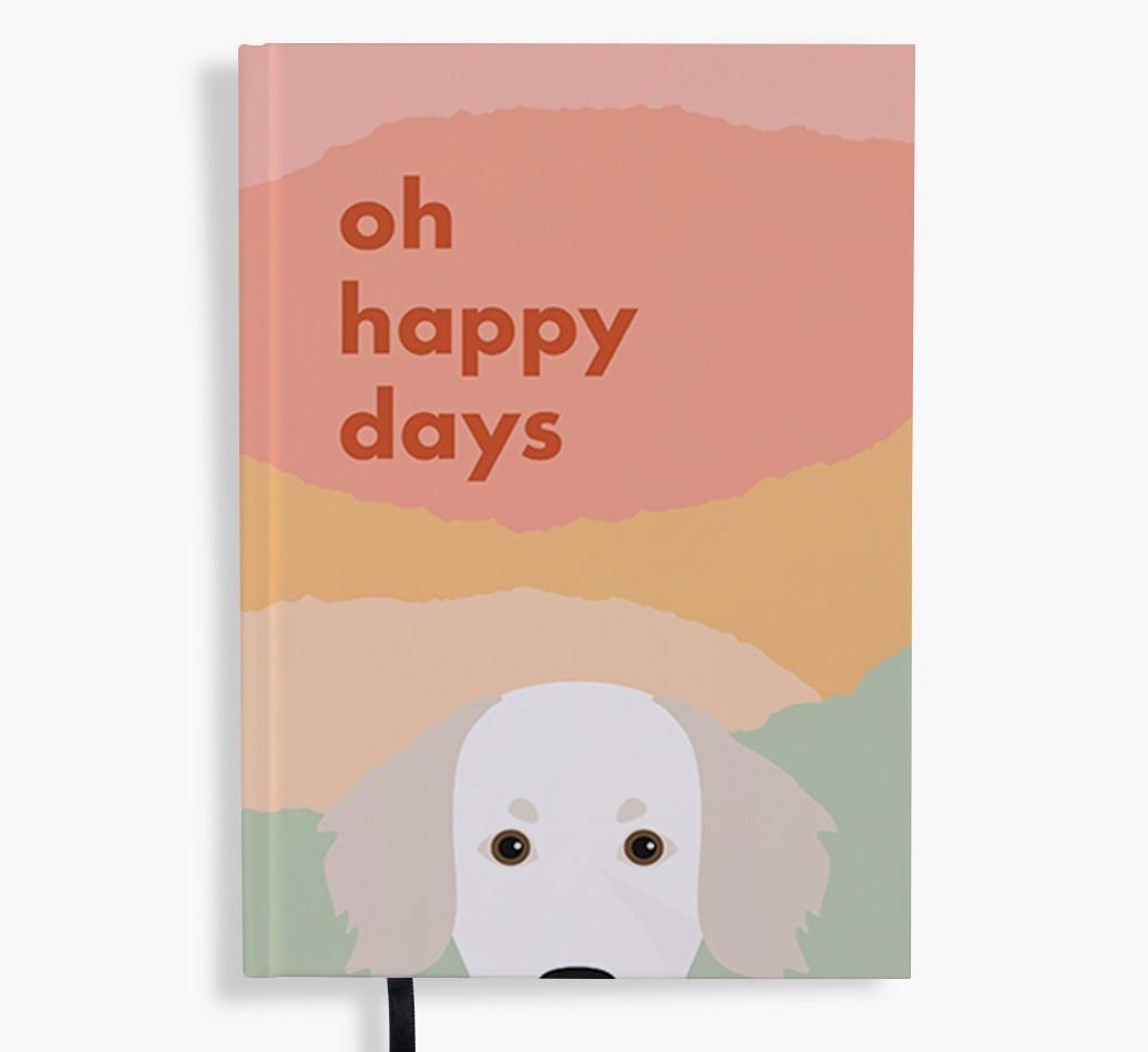 Oh Happy Days: Personalized {breedFullName} Notebook