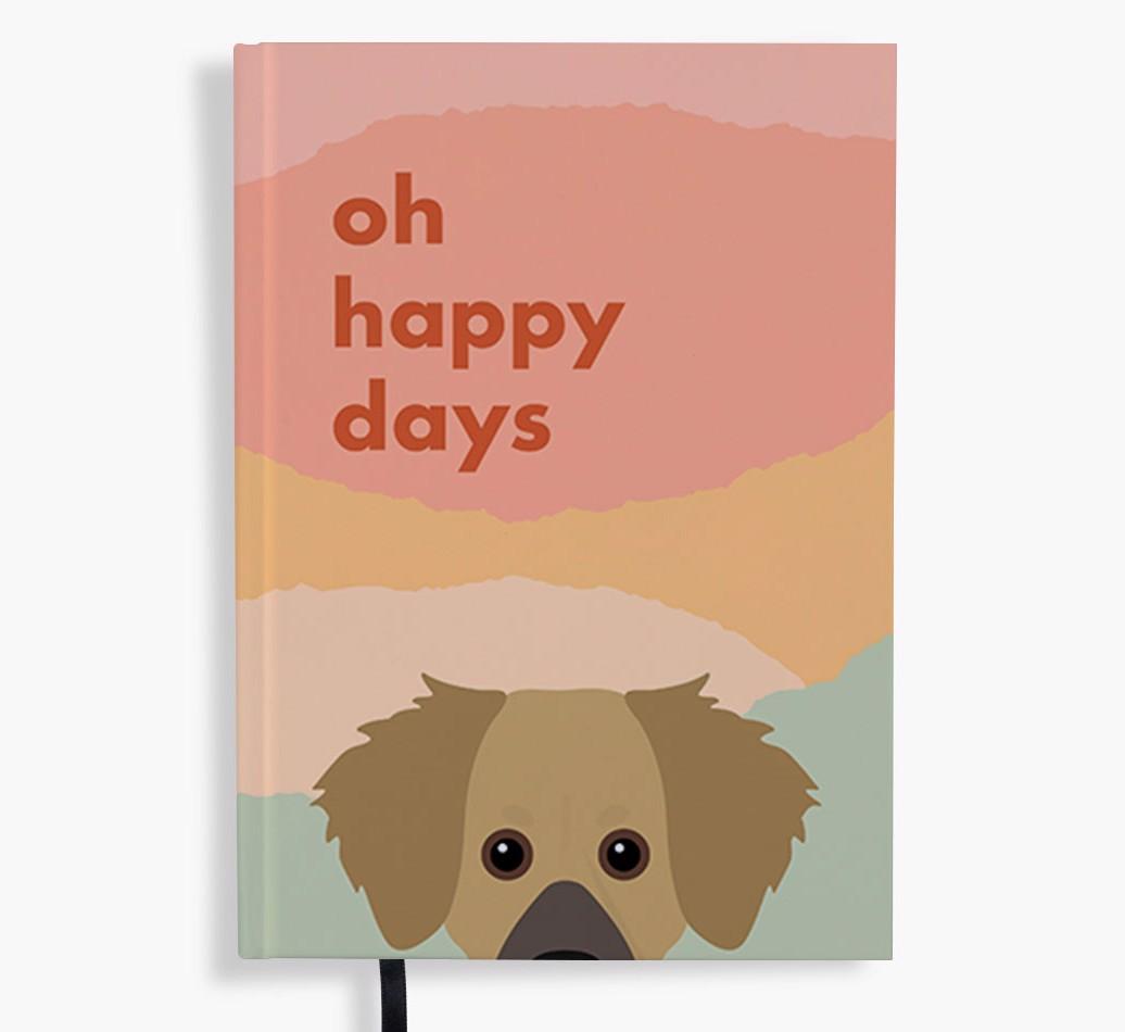 Oh Happy Days: Personalized {breedFullName} Notebook