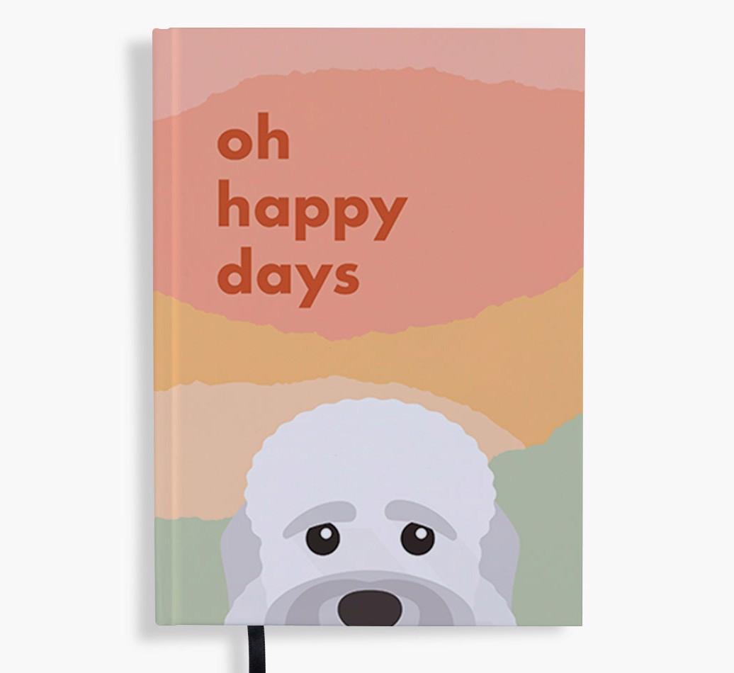 Oh Happy Days: Personalized {breedFullName} Notebook