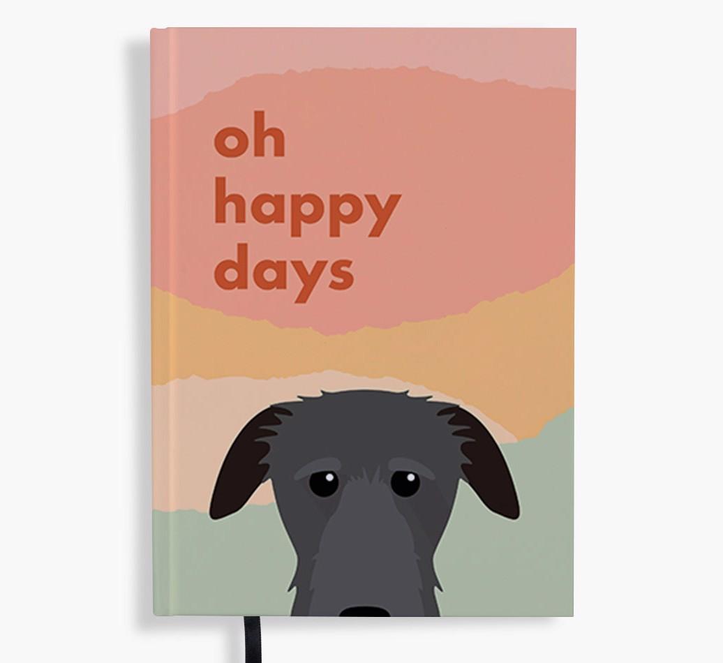 Oh Happy Days: Personalized {breedFullName} Notebook