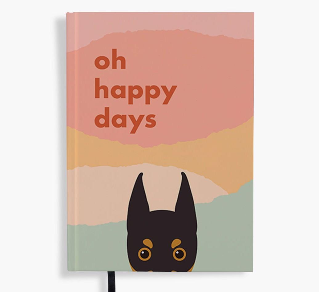 Oh Happy Days: Personalized {breedFullName} Notebook
