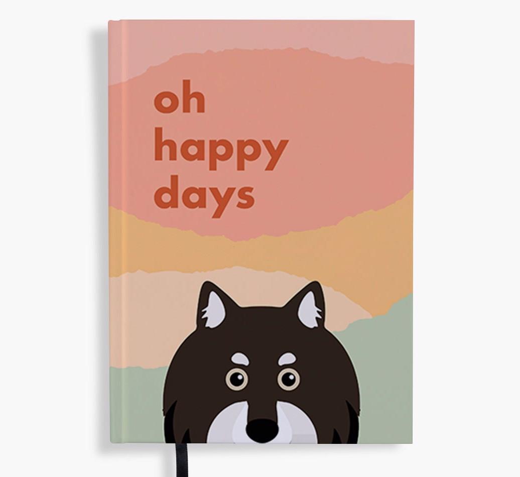 Oh Happy Days: Personalized {breedFullName} Notebook
