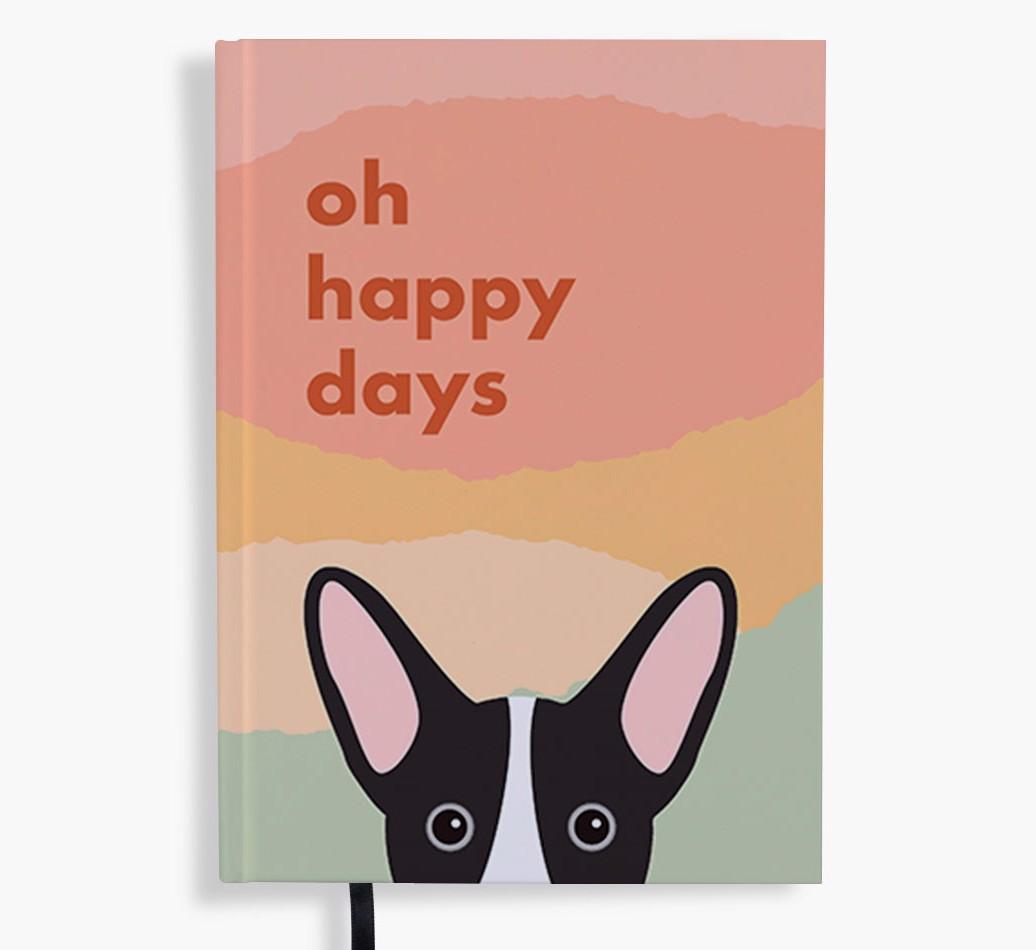 Oh Happy Days: Personalized {breedFullName} Notebook