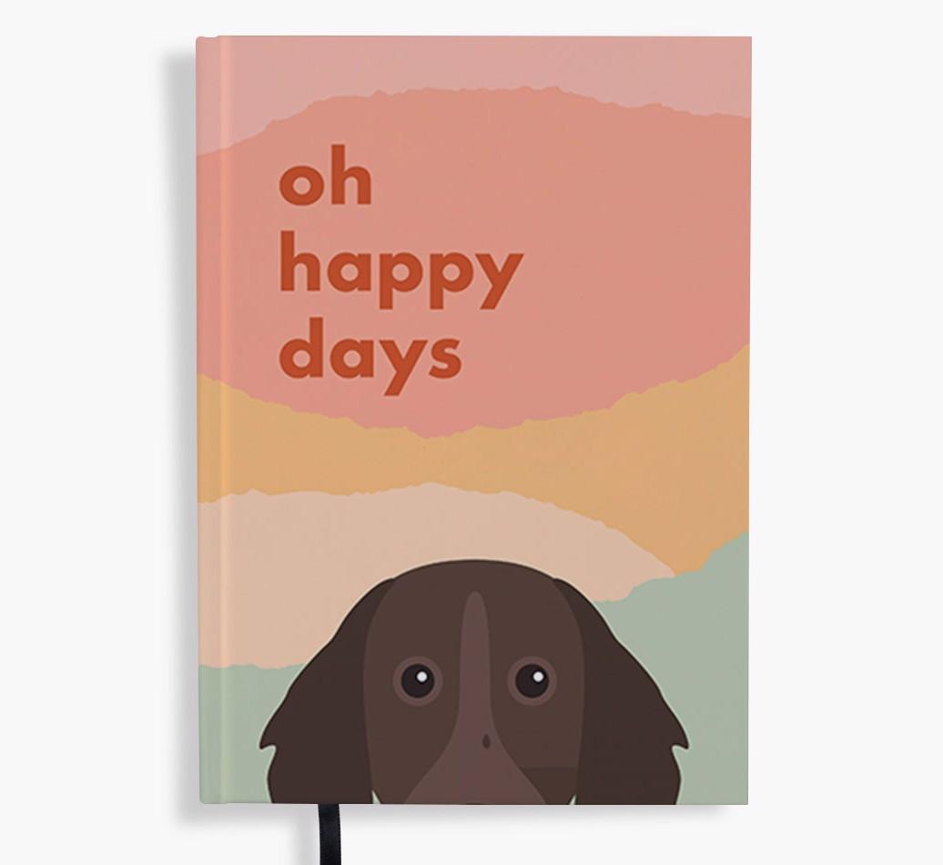 Oh Happy Days: Personalized {breedFullName} Notebook