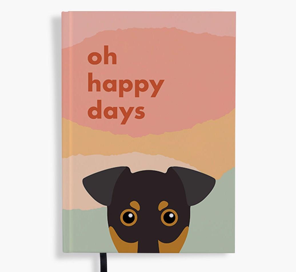 Oh Happy Days: Personalized {breedFullName} Notebook