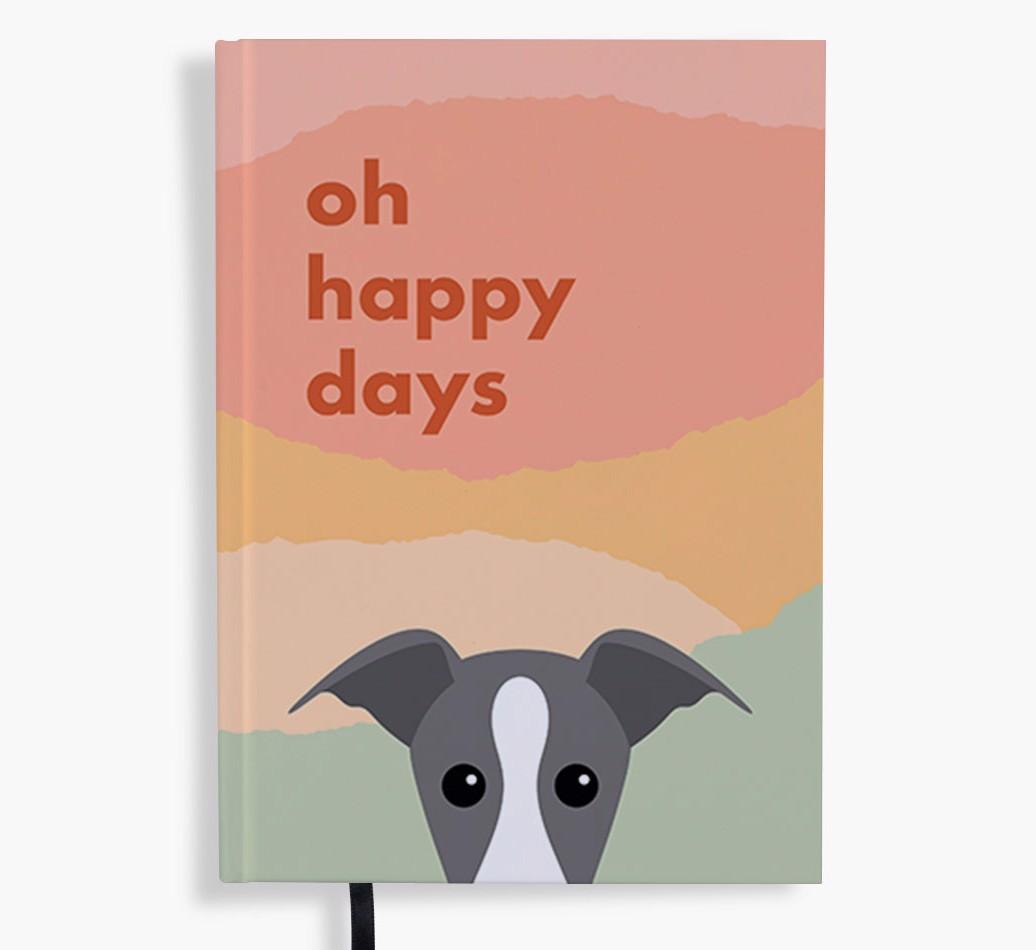 Oh Happy Days: Personalized {breedFullName} Notebook