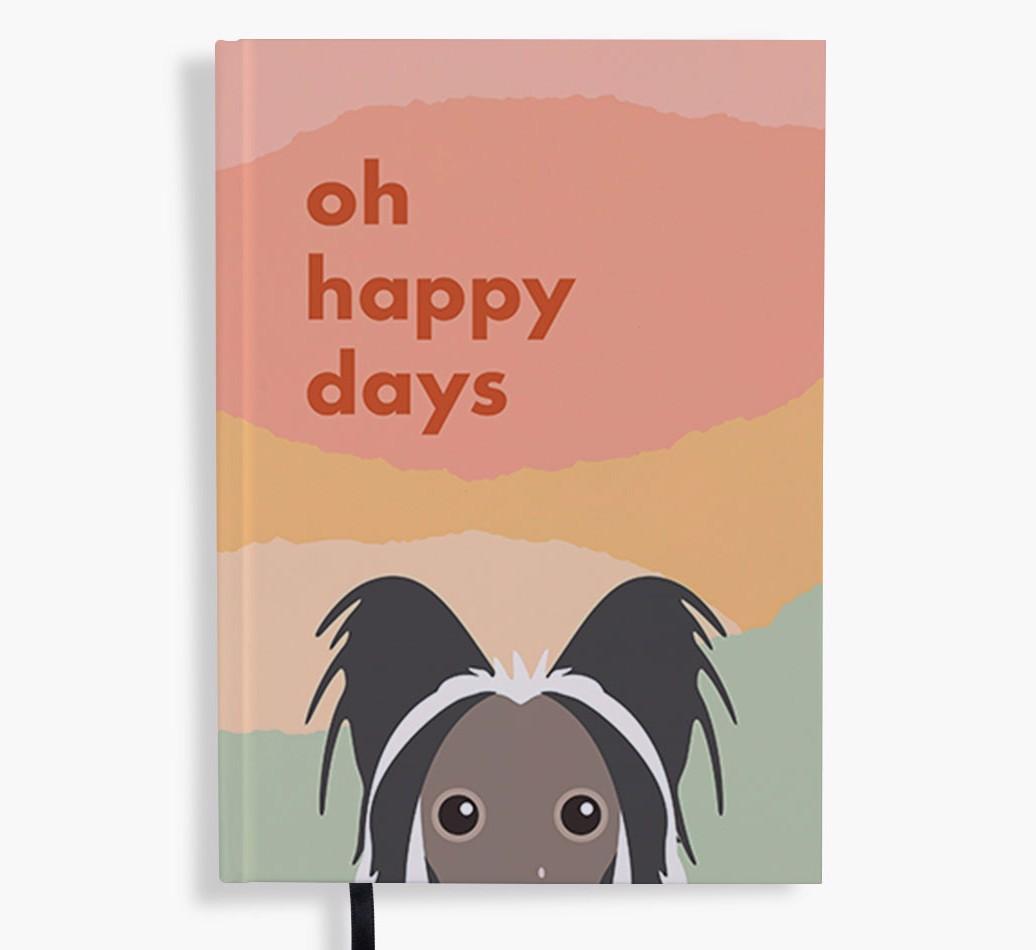 Oh Happy Days: Personalized {breedFullName} Notebook