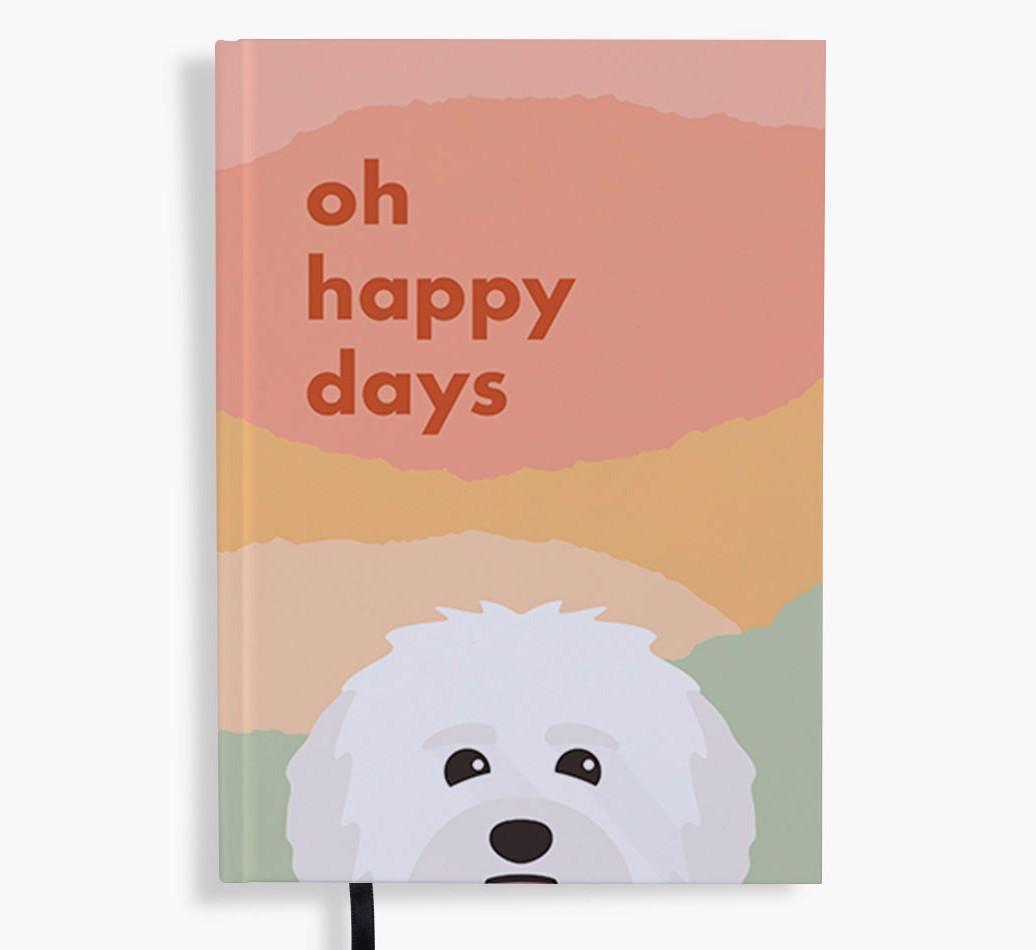 Oh Happy Days: Personalized {breedFullName} Notebook