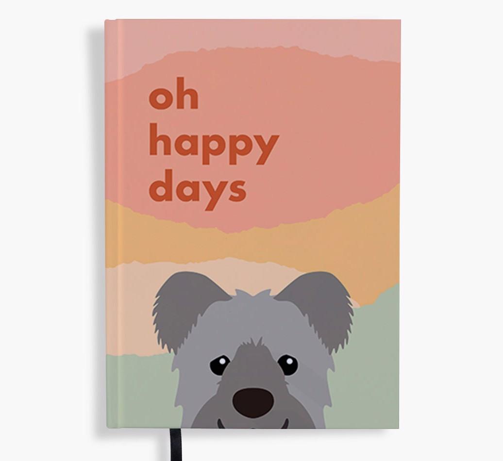 Oh Happy Days: Personalized {breedFullName} Notebook
