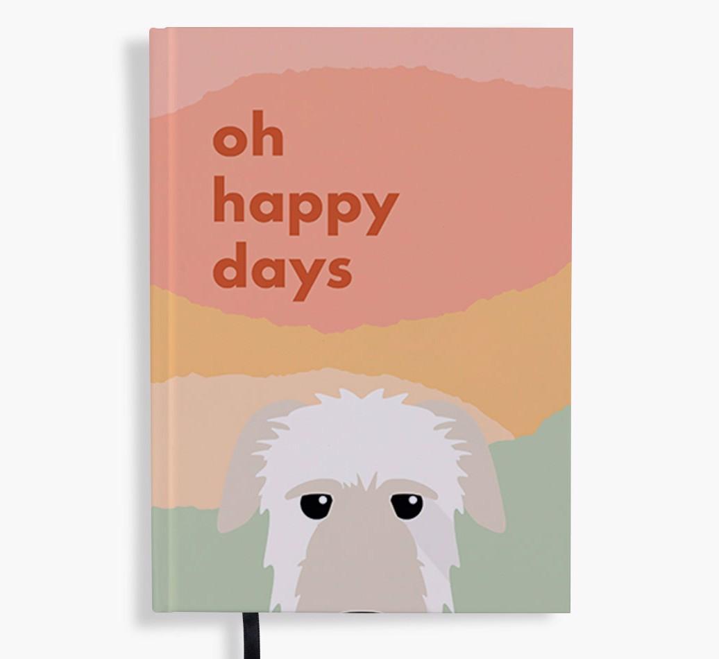 Oh Happy Days: Personalized {breedFullName} Notebook