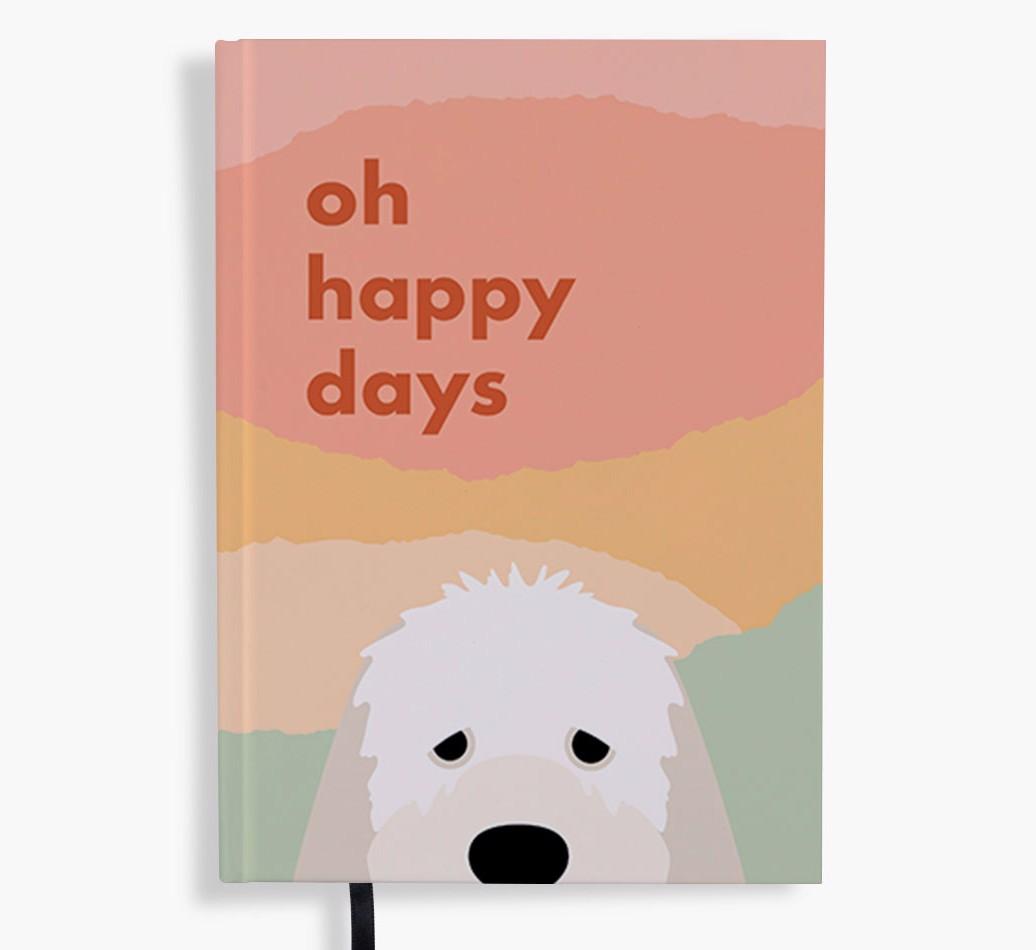 Oh Happy Days: Personalized {breedFullName} Notebook
