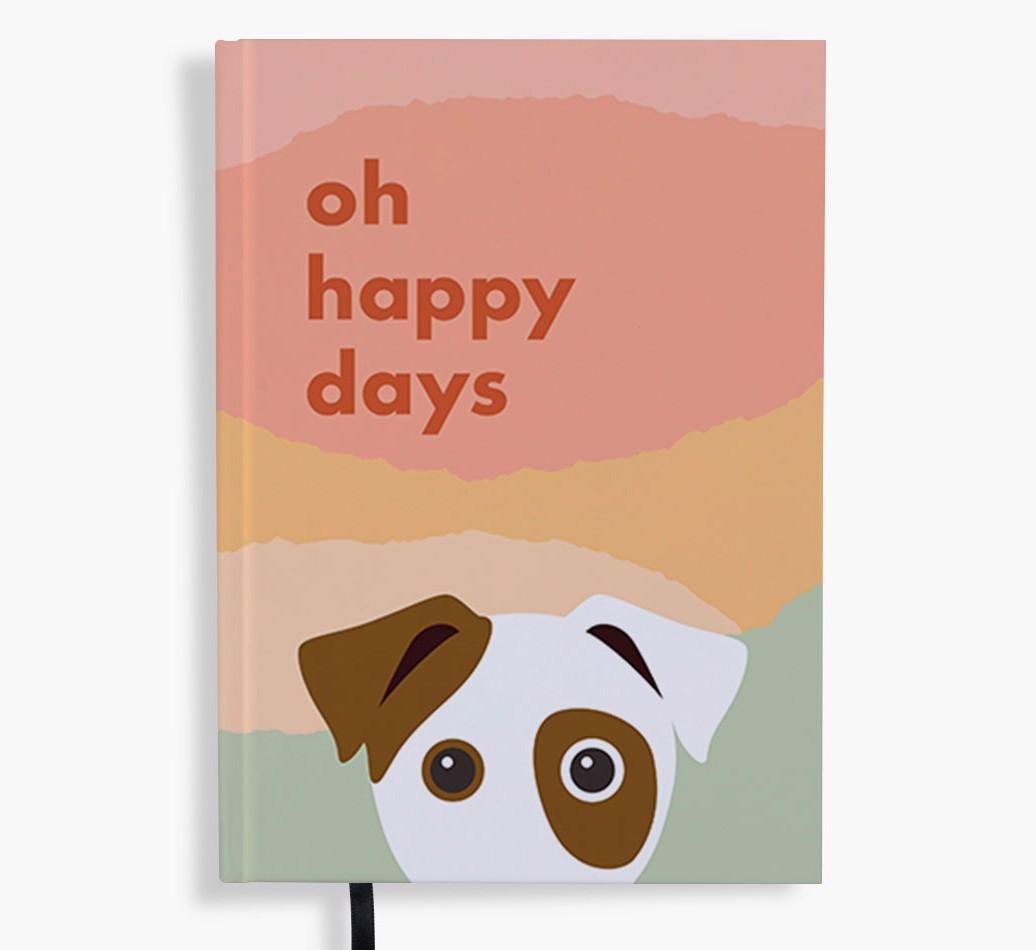 Oh Happy Days: Personalized {breedFullName} Notebook