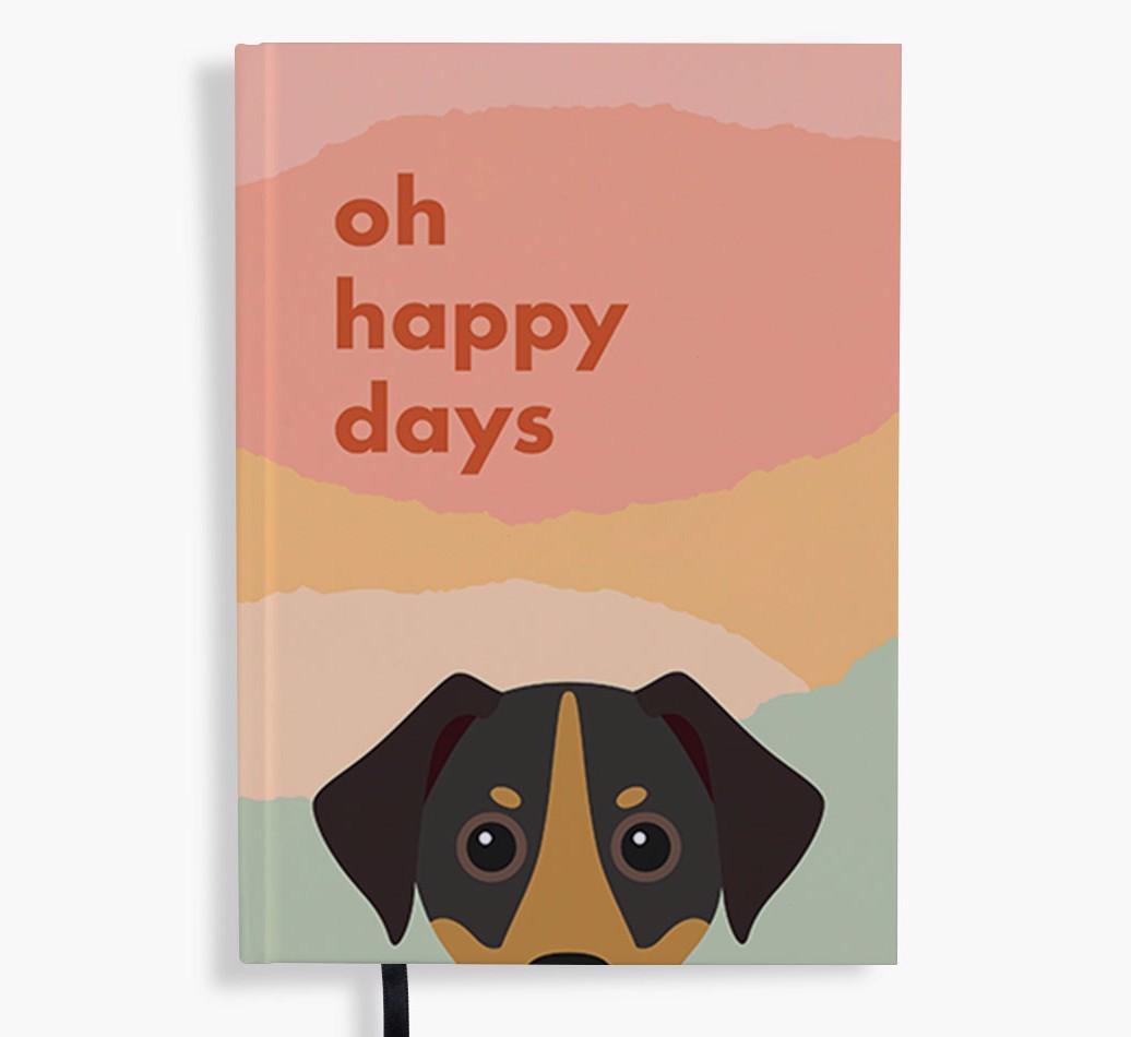 Oh Happy Days: Personalized {breedFullName} Notebook