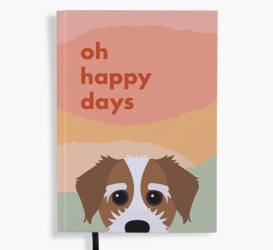 Oh Happy Days: Personalized {breedFullName} Notebook