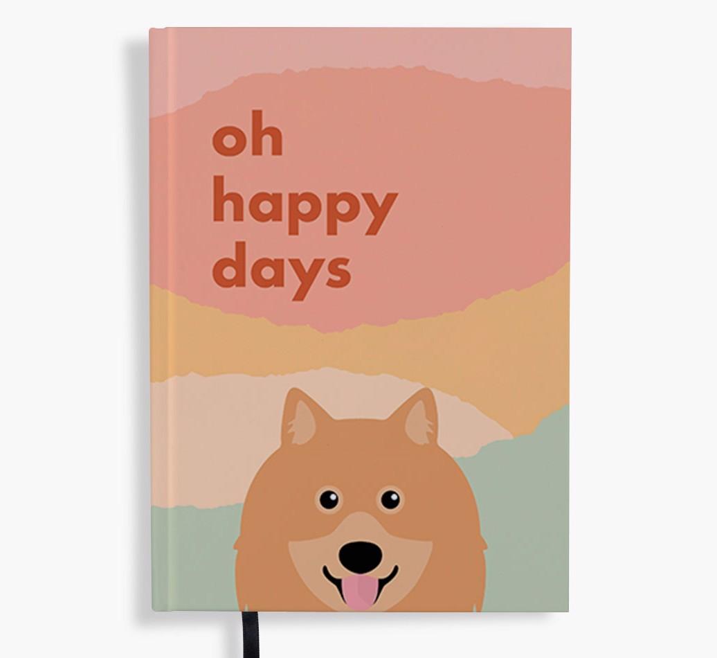 Oh Happy Days: Personalized {breedFullName} Notebook