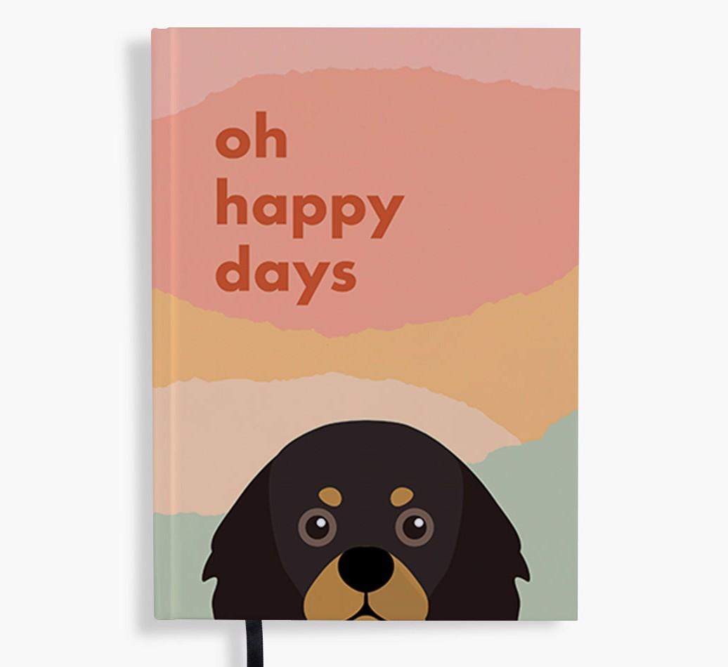 Oh Happy Days: Personalized {breedFullName} Notebook