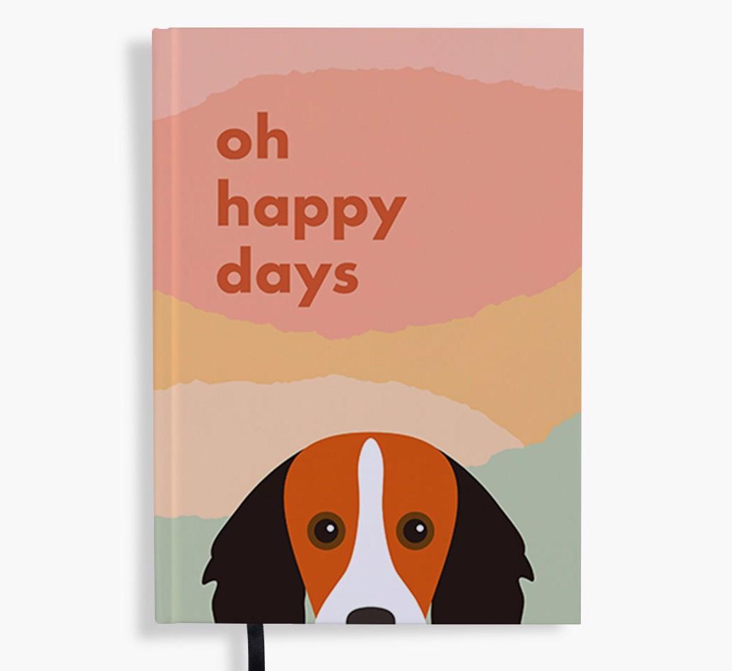 Oh Happy Days: Personalized {breedFullName} Notebook