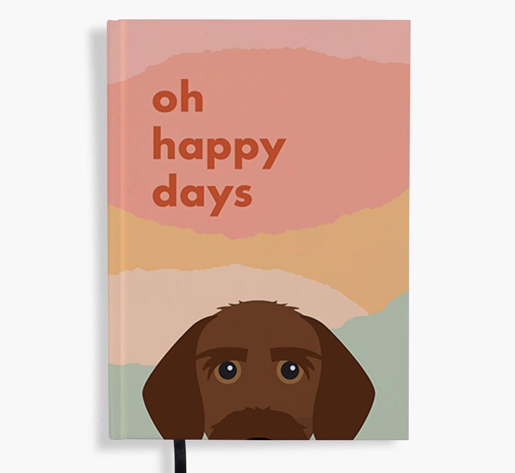 Oh Happy Days: Personalized {breedFullName} Notebook