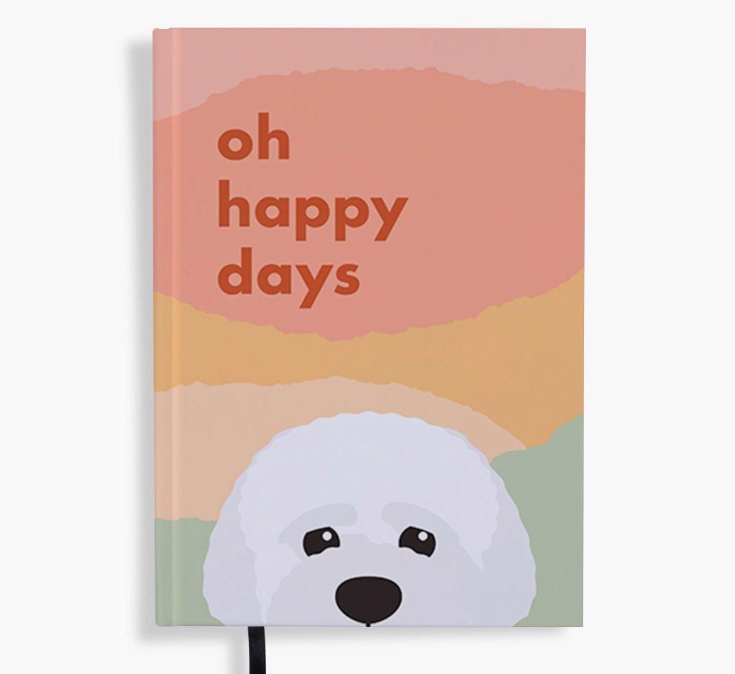 Oh Happy Days: Personalized {breedFullName} Notebook