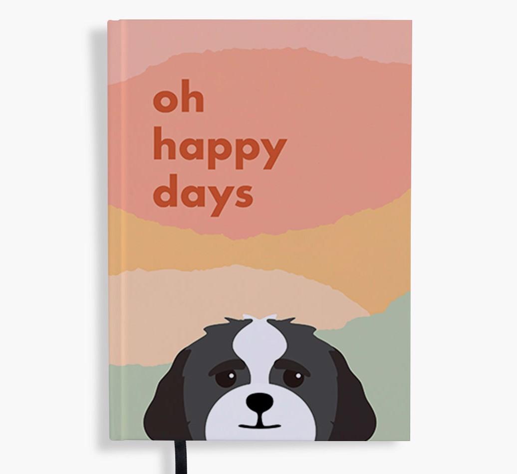 Oh Happy Days: Personalized {breedFullName} Notebook