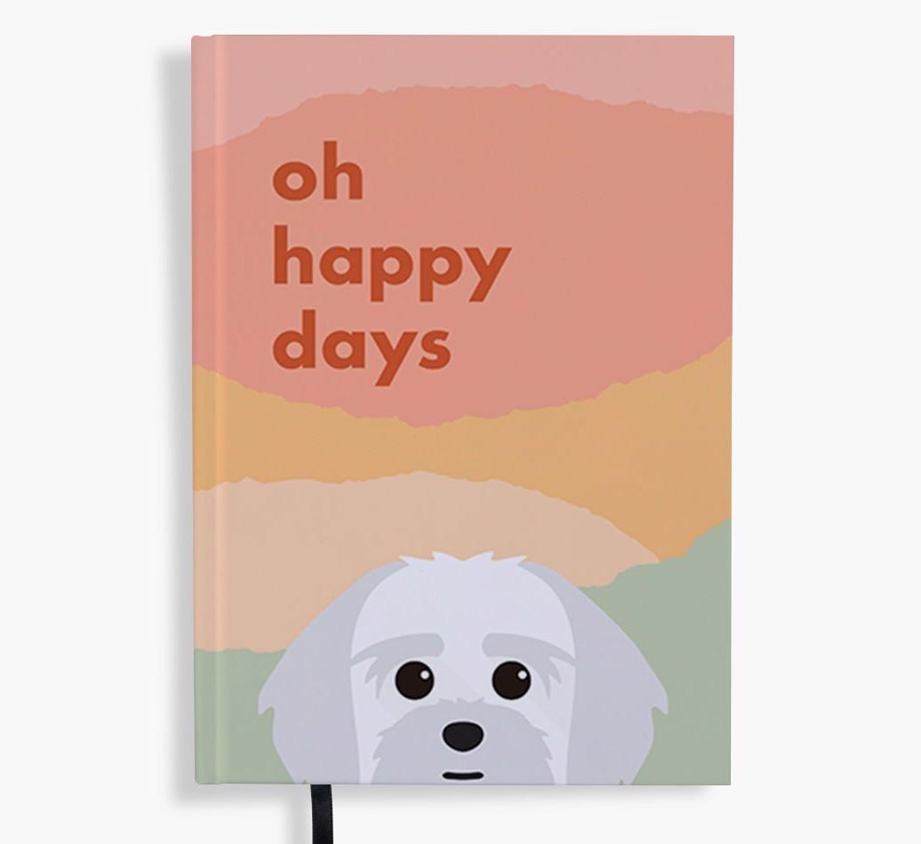 Oh Happy Days: Personalized {breedFullName} Notebook