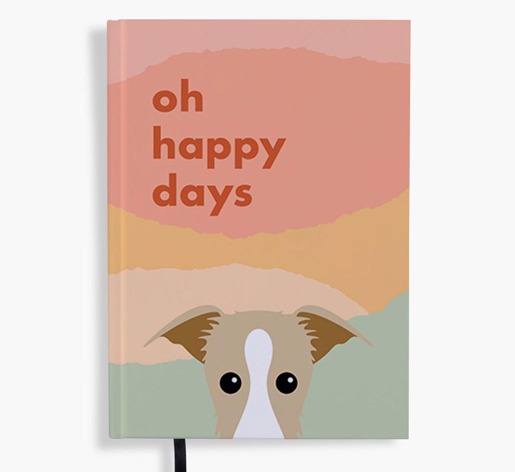 Oh Happy Days: Personalized {breedFullName} Notebook