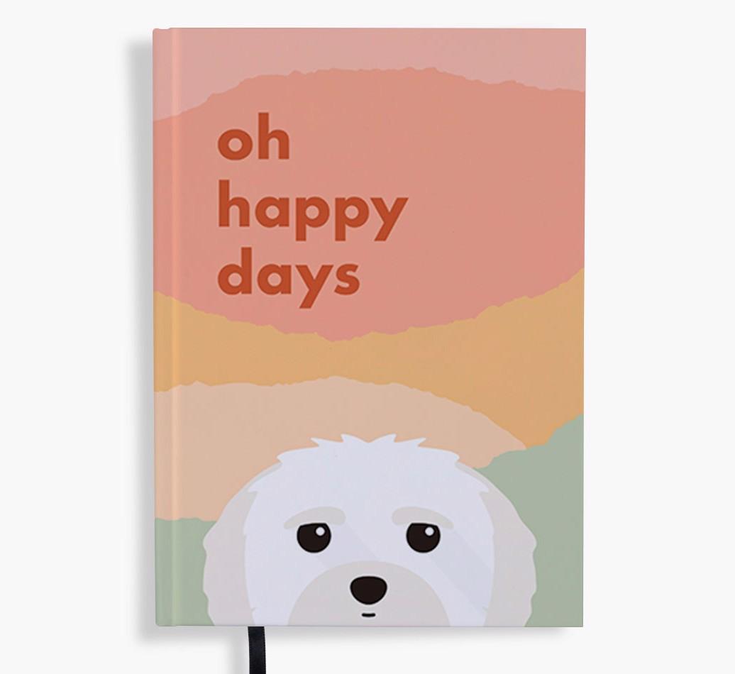 Oh Happy Days: Personalized {breedFullName} Notebook