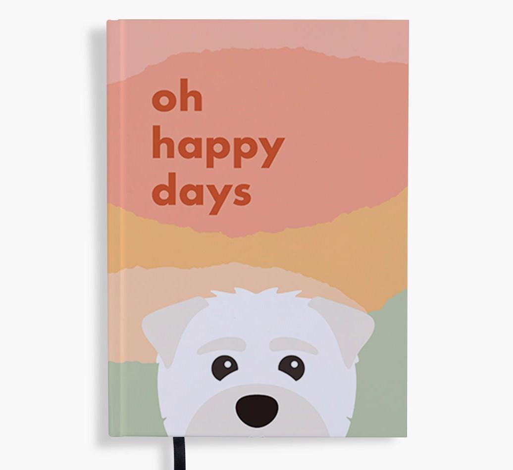 Oh Happy Days: Personalized {breedFullName} Notebook