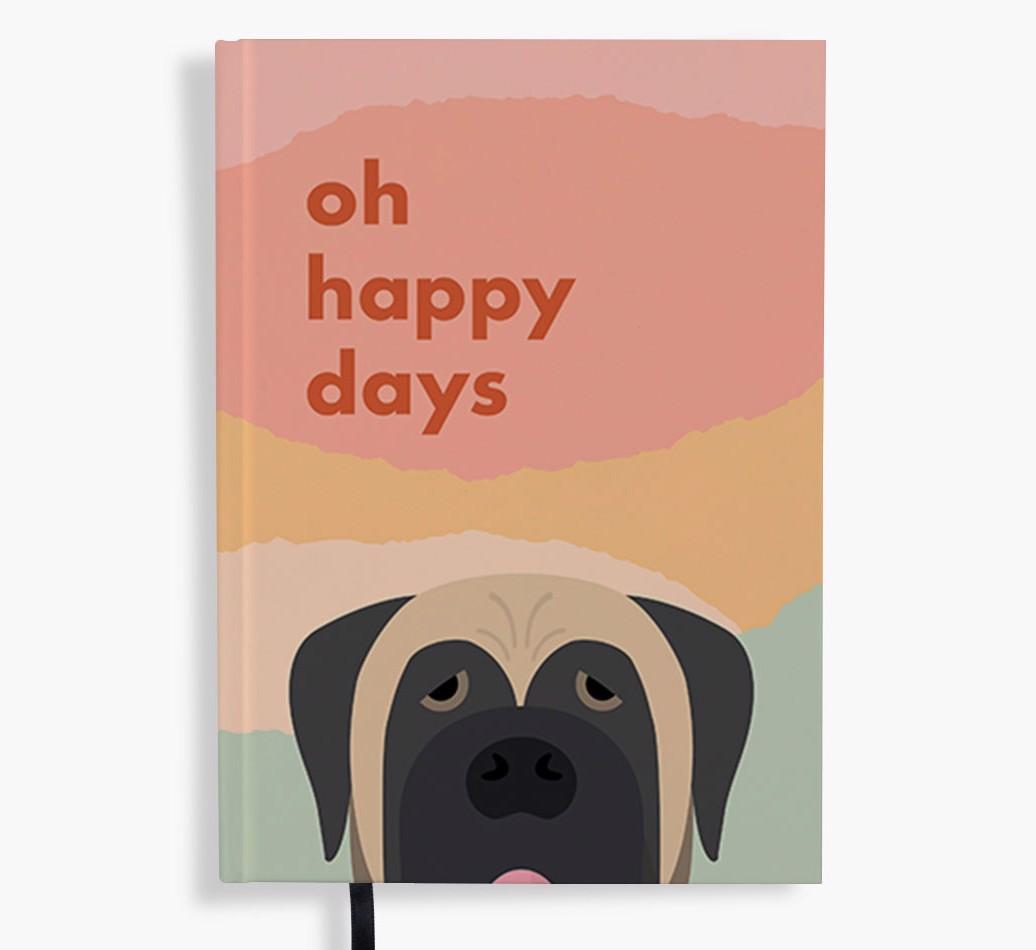Oh Happy Days: Personalized {breedFullName} Notebook