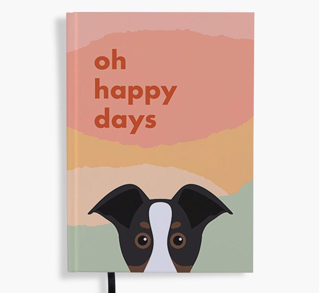 Oh Happy Days: Personalized {breedFullName} Notebook