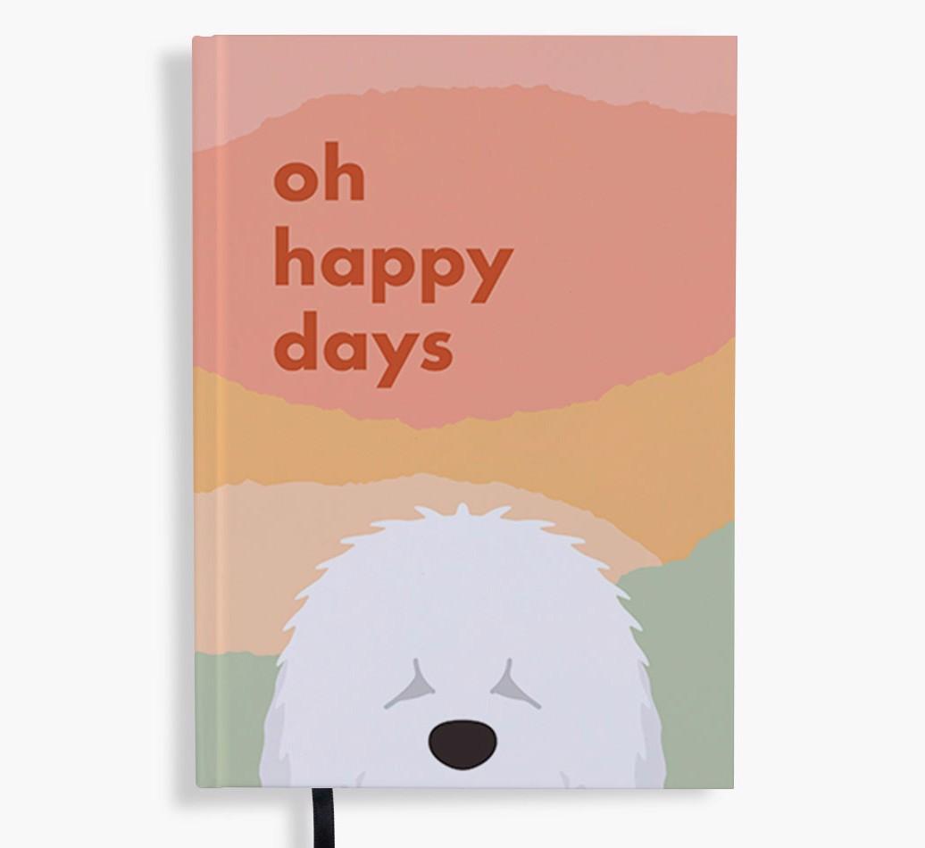 Oh Happy Days: Personalized {breedFullName} Notebook