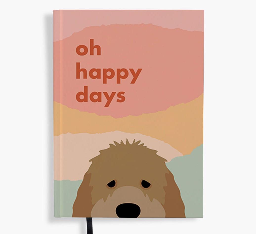 Oh Happy Days: Personalized {breedFullName} Notebook